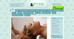 Desktop Screenshot of bjbmassagetherapy.com
